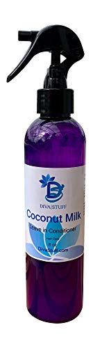 Diva Stuff Coconut Milk Spray Pump Leave in Conditioner,Coconut Cream Pie 8oz