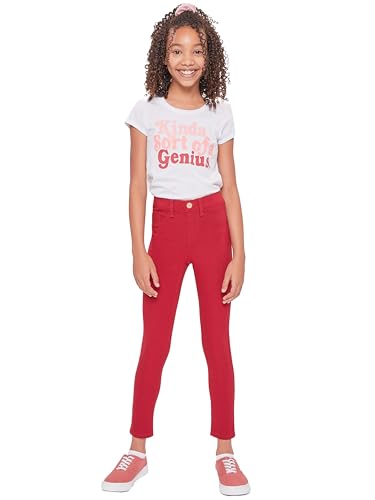 YMI Jeans Girls' Stretch Skinny School Color Pants4