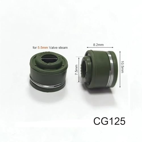 Retenes de aceite para reparar humo en vástago de moto GS125 3