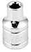 Performance Tool W38206 6-Point Socket, 3/8-Inch Drive, 6mm