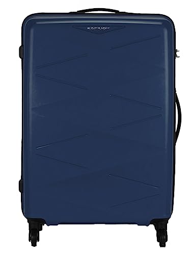 Image of American Tourister KAMILIANT KAM-TRIPRISM TSA Lock Hard-Sided Polypropylene Luggage Set of 3 Trolley Bags (55 cm+68 cm+78 cm) (Navy Blue)