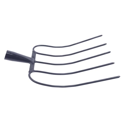 Toddmomy Horquilla para Estiércol Horquilla De Hierba Hogar Herramienta Agrícola Multifuncional Resistente Oxidación para Uso En Agrícolas y Zonas De Césped