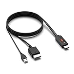 Arector PS2 to HDMI Converter, Suitable for PlayStation 2/3 Console HD Upscaler, PS2 HDMI Cable for True Ypbpr HD Signal HDTV HDMI Monitor