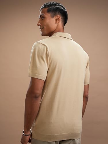 Image of Highlander Men's Polo Tshirt | Flat Knit | Regular Fit | Polo T-Shirt for Man