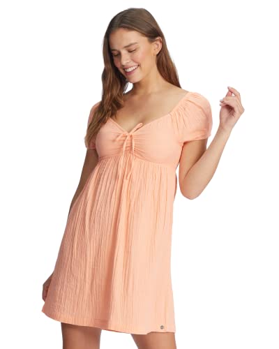 Roxy Women's Clearwater Cove Mini Dress, Papaya Punch 231 #TOP5