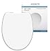Produktbild SCHÜTTE Sitz Duroplast, Toilettensitz mit Absenkautomatik, passend für alle handelsüblichen WC-Becken, maximale Belastung der Klobrille 150 kg, 82100 Weiß, White_2