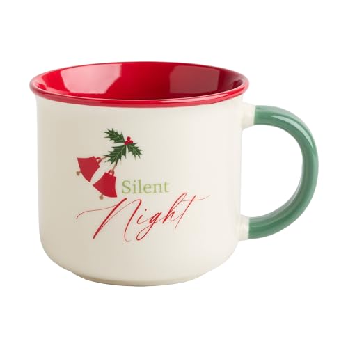 home&you - Taza de café Giftosio Night, diseño navideño, 250 ml, New Bone China, apta para lavavajillas, microondas, taza para café, té, capuchino - Multicolor