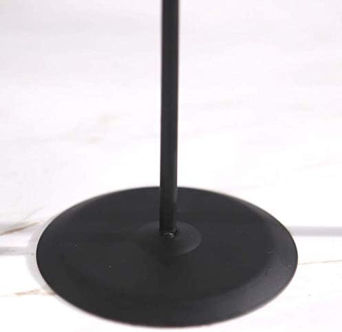 Miniatura 7 de Leoyoubei Portavelas de hierro retro, soporte para velas de té, juego de 4 para velas cónicas para velas cónicas de 34 pulgadas y velas LED,