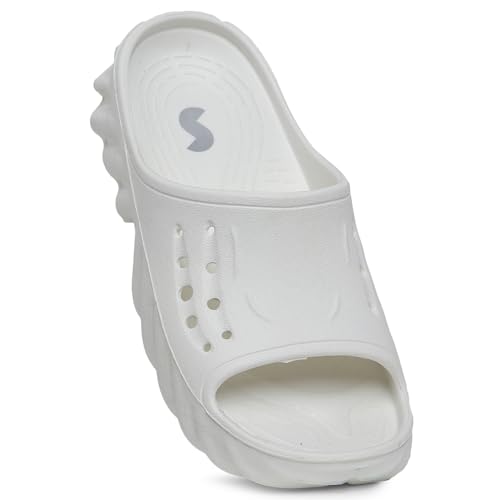 SOLETHREADS SHAKER Men Sliders | Stylish Trendy | Lightweight | Waterproof | Casual | Comfortable Slippers | Lifestyles | Hiking | Camping | Indoor | Outdoor | Poolside | Everyday Use SOLETHREADS SHAKER Men Sliders | Stylish Trendy | Lightweight | Waterproof | Casual | Comfortable Slippers | Lifestyles | Hiking | Camping | Indoor | Outdoor | Poolside | Everyday Use