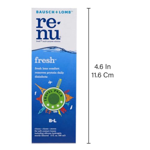 Bausch & Lomb Renu Fresh Multi-Purpose 60ml Contact Lens Solution (Pack of 1) - Image 5