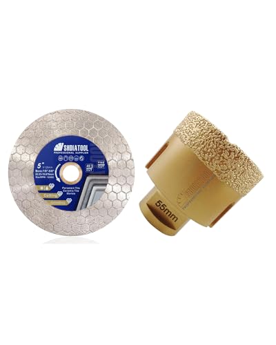 Foret pour perceuse diamantée SHDIATOOL pour percer le grès sans casser