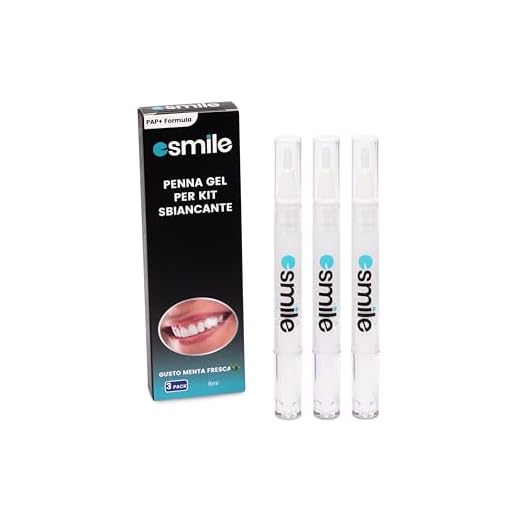 EASY SMILE - Recarga Profesional para Blanqueamiento Dental – 3 Geles Blanqueadores – Blanqueamiento Rápido y Eficaz, Elimina Manchas Profundas