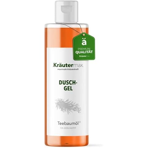 Gel de ducha y champú de aceite de árbol de té Kräutermax 250 ml Cover