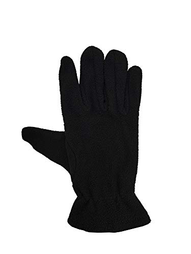 Image of 12 Pair Winter Fleece Gloves Mens Thermal Soft Warm Cozy Cold Weather Outdoor Sports