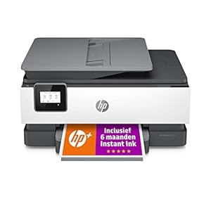 HP OfficeJet 8012e, Draadloze Wifi kleuren inktjet printer voor thuis (Printen, kopiëren, scannen) Inclusief 6 maanden Instant Ink