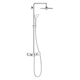 Sistema Doccia Euphoria SmartControl 260 Mono con Miscelatore Termostatico, Cromo,26509000