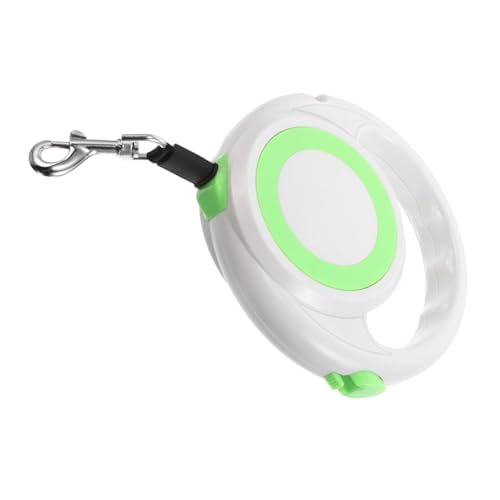 DEARMAMY 自動リングデザイン付き伸縮式犬用リード。小型・中型・大型犬用。快適で丈夫なペット用ウォーキングアクセサリー。長さ調節可能。