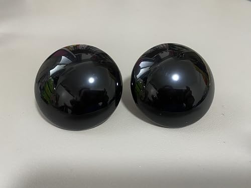 55mm Black Safety Eyes/Plastic Eyes - 2 Pairs