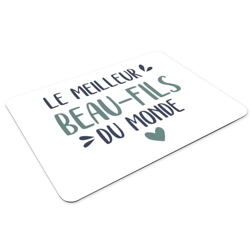 Lot de 4 sets de table dessous en caoutchouc blanc grand format 39,5cm