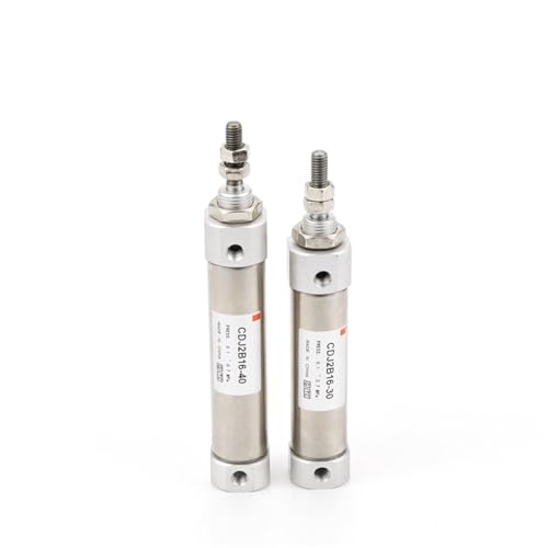 Cilindro neumático de acero inoxidable CDJ2B16 con vástago simple estable 2