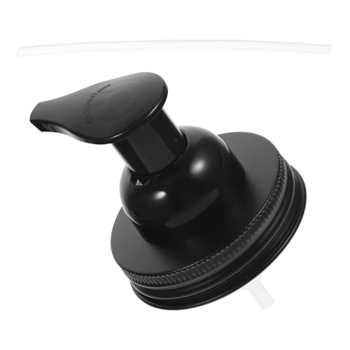 Homoyoyo Bomba Dispensadora de Loción Acero Inoxidable para Botellas Tapa Repuesto sin Instalación Diseño Compacto para Jabón y Champú Accesorio Práctico para Cosméticos y Baño