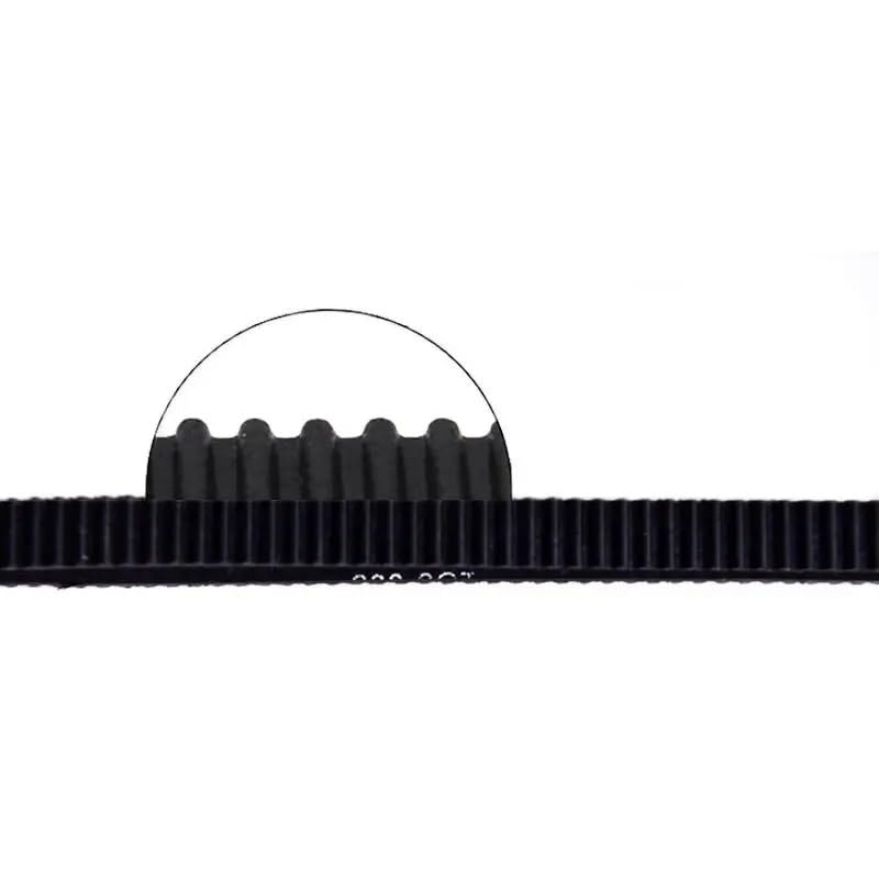 Correas Transmisión 1x 2GT/GT2 Anular Cerrado Arco Circular Dientes Goma Fibra Vidrio Correa Distribución Reforzada L410-494mm Ancho 6mm(450-2GT-6)