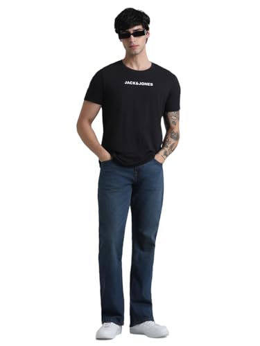 Image of Jack & Jones Men Loose Low Rise Light Fade Jeans