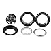 VGEBY1 Headset Bearings, 34mm Bearing Headset Heavy-Duty Headset 28.6mm Straight Steerer Fork Bearing (Black) 1 1/8 Headset Threadless 1 1/8 Headset Threadless 1 1/8 Headset