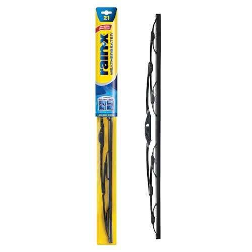 Rain-X RX30221 WeatherBeater Wiper Blades 21 Windshield Wipers (Pack Of 1) Automotive Replacement Windshield Wiper Blades That Meet Or Exceed OEM Quality And Durability Standards