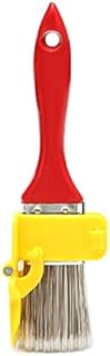 DRBIT Edger Paint Brush Professional Paint Brush with Wood Handle Portable Wall Painting Tool Color Separator Clean Cut Paint Edger for Home Wall Ceiling Edges Detail Trim te9