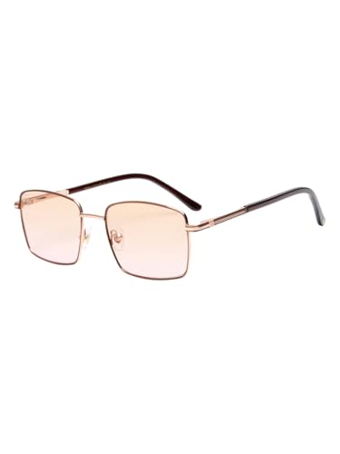 Image of Ted Smith| Full Rim Rectangle Acetate Frames | Polarized And 100% Uv Protected | Men & Women