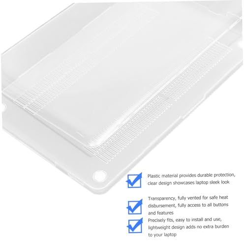 Carcasa de portátil MacBook Air transparente ideal para tus viajes y uso diario 5