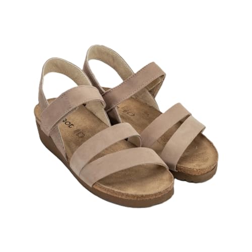 Image of NAOT Kayla Women's Sandals - Supportive 3-Strap Design with Backstrap, Cork & Latex Footbed - Arch Support - Travel-Friendly Comfortable Walking Sandals for All-Day Wear