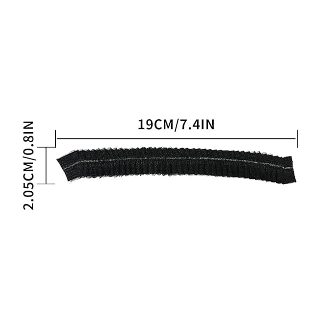 Image of Disposable Bouffant Caps for Women & Men | Non Woven Hair Net Cap | Elastic Head Cover for Hospital, Kitchen, Food Industry, Spa & Salon Use (Black, PAck Of 100)