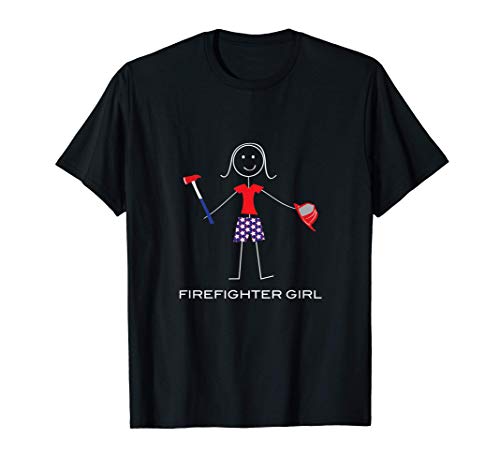 Pompier de femmes drôles, cadeaux de lutte contre les T-Shirt Cover