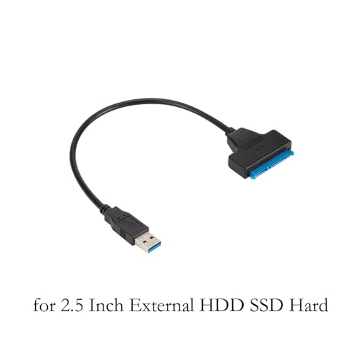 Cable SATA a USB 3.0 y USB 2.0 para disco duro 2.5" miniatura 5