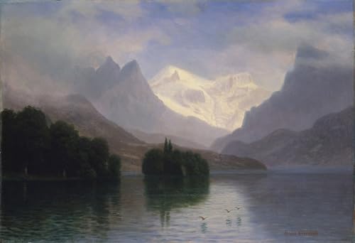 Tableau impressions d'art mural pour masquer un mur vide avec une montagne vintage