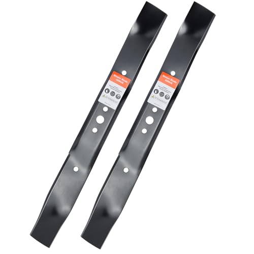 Grasscool 406712 532406712 Mower Mulching Blade for Craftsman Husqvarna 21 inch Deck Push Walk Behind Lawnmower Replace 165833 175064 189028 532189028(2Pack)