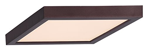 Canarm Led-Sm63Dl-Orb-C Ltd 5.5" Led Square Disk Light, Surface Mounted, Line Volt Without Driver, Painted Oil Rubbed Bronze With Acrylic Lens #TOP1