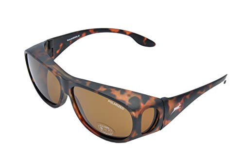Gamswild WS4323 Überbrille Sonnenbrille Sportbrille Damen Herren Fahrradbrille Unisex | braun | grau | gelb, Farbe: Braun