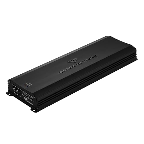 Image of Black Diamond DIA-P2000x1D Car Audio Amplifier Class D 1-Channel Monoblock Amp 2000 Watts Rms Remote Level Control Included (Renewed)