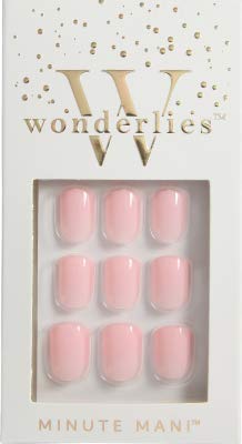 At First Blush | Press On Nails | Glue On Nails | Minute Mani | Short Nails | Square Nails | Wedding Nails | Valentine's Nails