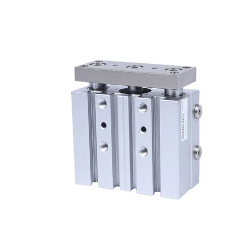 Cylindre pneumatique à trois axes TCM63 guidé mince