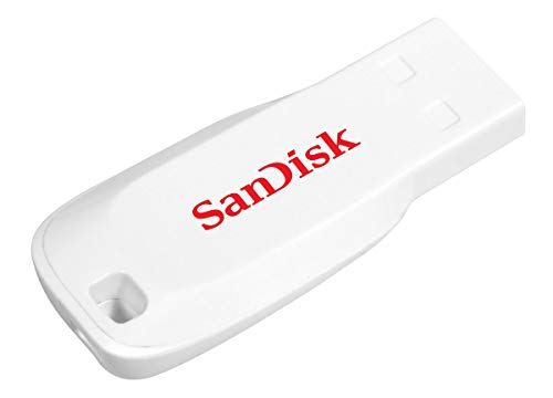 SanDisk Cruzer Blade - Memoria USB de 2.0 de 16 GB-Blanco