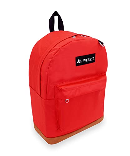 Everest Mochila de camurça, Vermelho, One Size, Mochila inferior de camurça