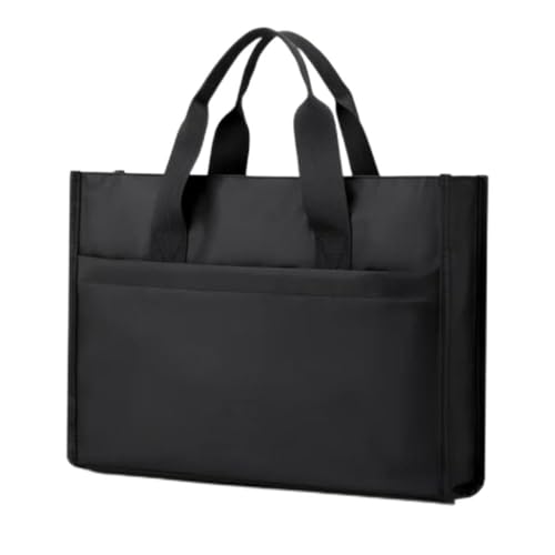 Business Handheld Briefcase Large Capacity Storage Bag for Carrying Paper Files