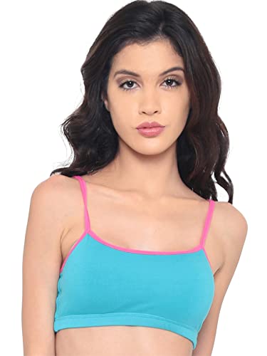 Image of Laavian Women's Modal, Elastane Non-padded Wire Free Beginners Bra