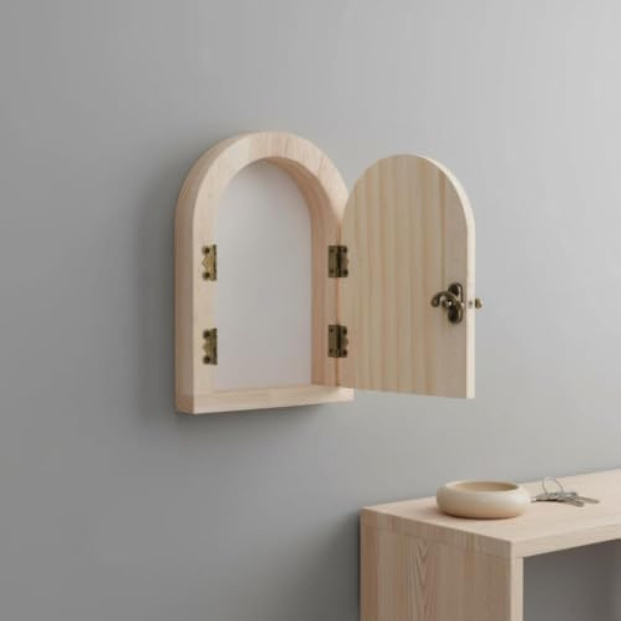 Wooden Light Switch Cover Natural Material