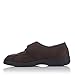 Zapatilla Velcro pies Muy delicados Doctor Cutillas en marrón Talla 43