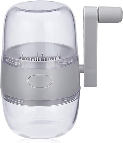 Lnwwrv Molino de nueces y Cacahuetes Multifuncional para el hogar, de manivela Manual, Adecuado para Hornear Diferentes Tipos de Frutos Secos en la Cocina